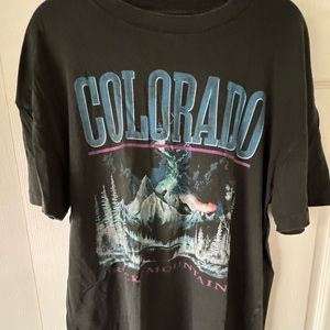 Abercrombie “Rocky Mountains” Soft AF Tee (XL)